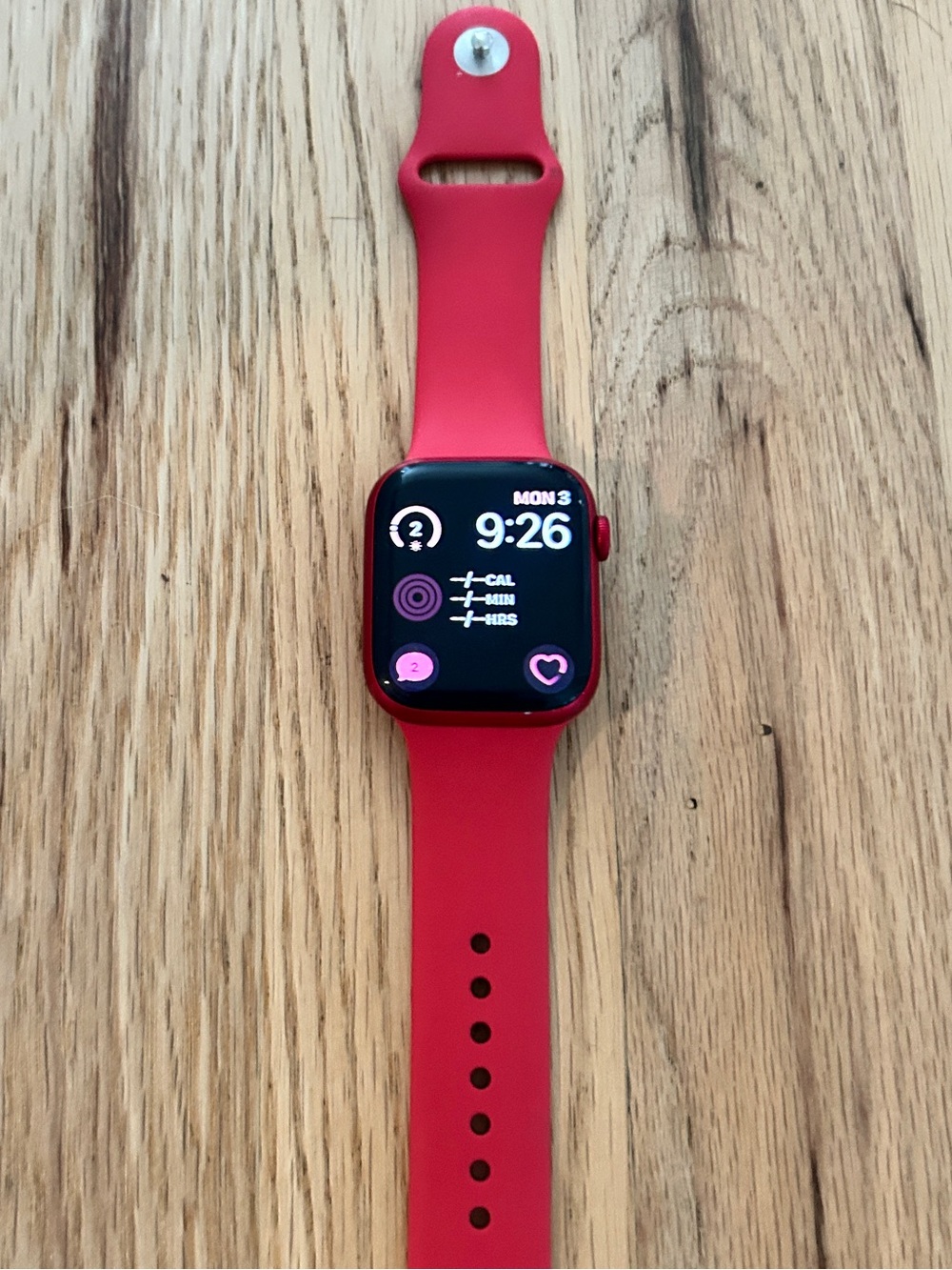 Apple Watch 9 Red Series Sport Band